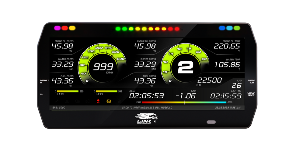 LINK  AIM 10" Dash MXT Strada Race Edition