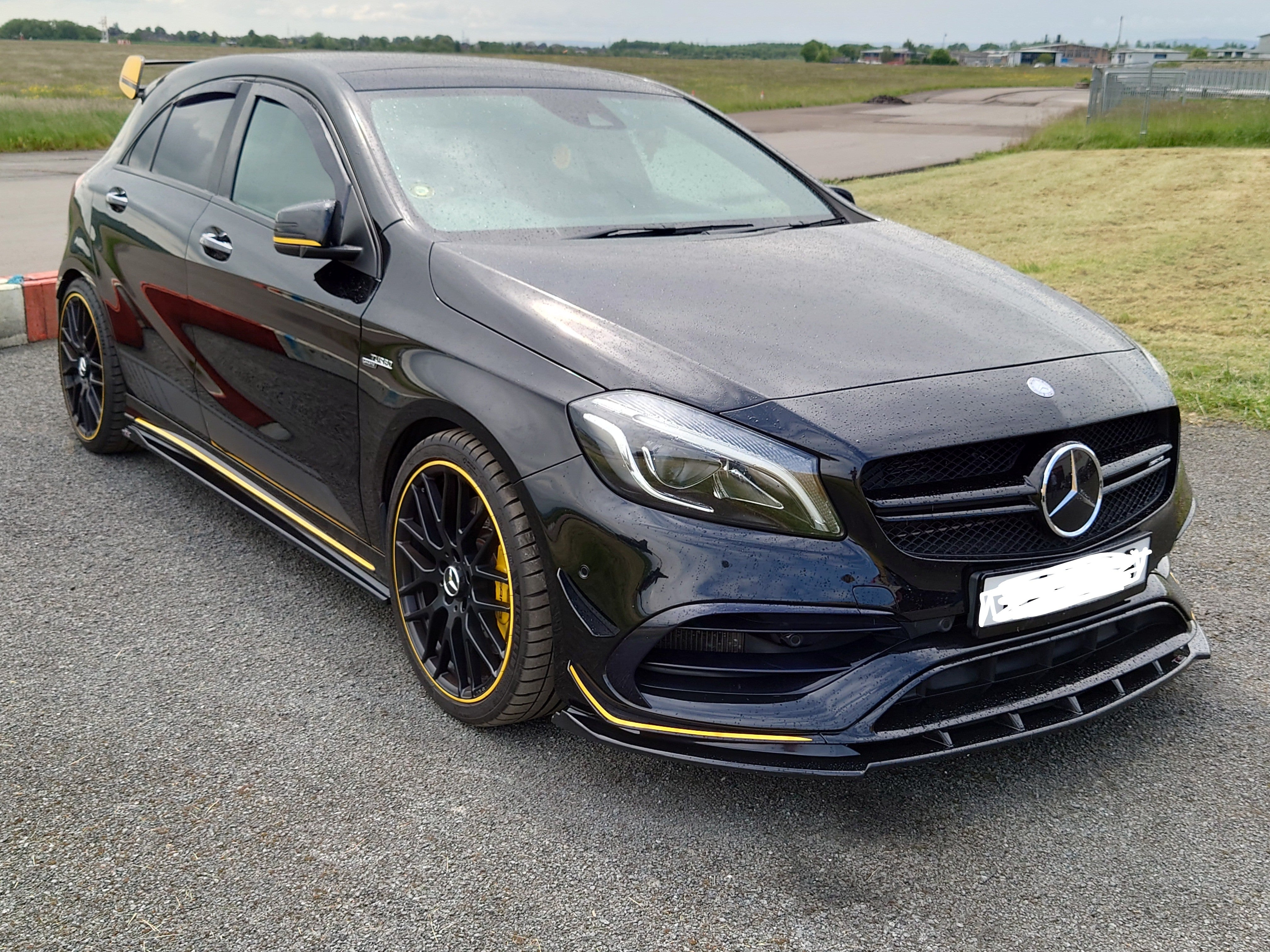 Mercedes A45 AMG W176 Facelift Aero - Front Splitter
