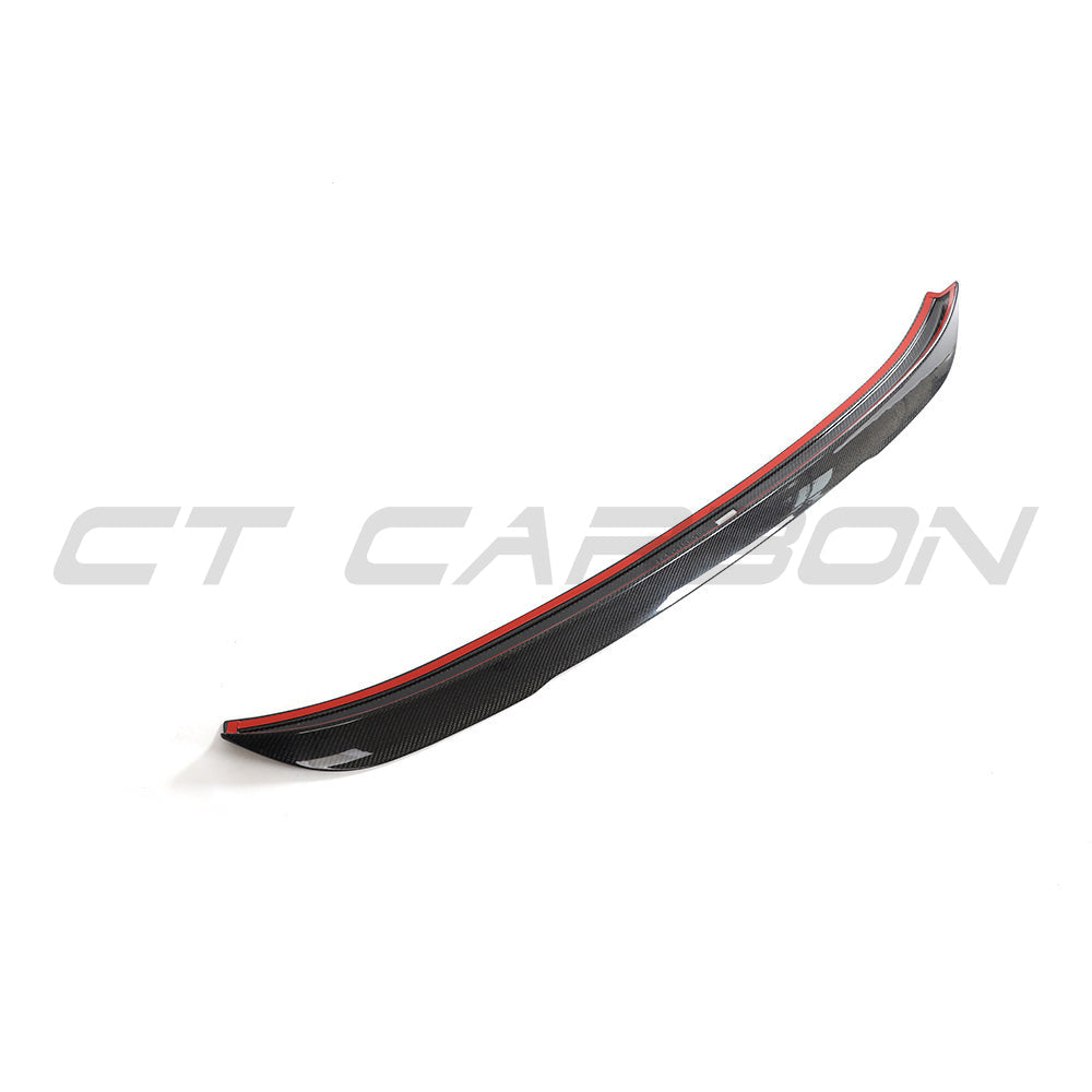 BMW G02 X4 & F98 X4M 2018-2025 CARBON FIBRE SPOILER-Spoiler-CT CARBON-CT Carbon - High-quality carbon fiber and gloss black aerodynamic parts for premium sports and luxury vehicles.