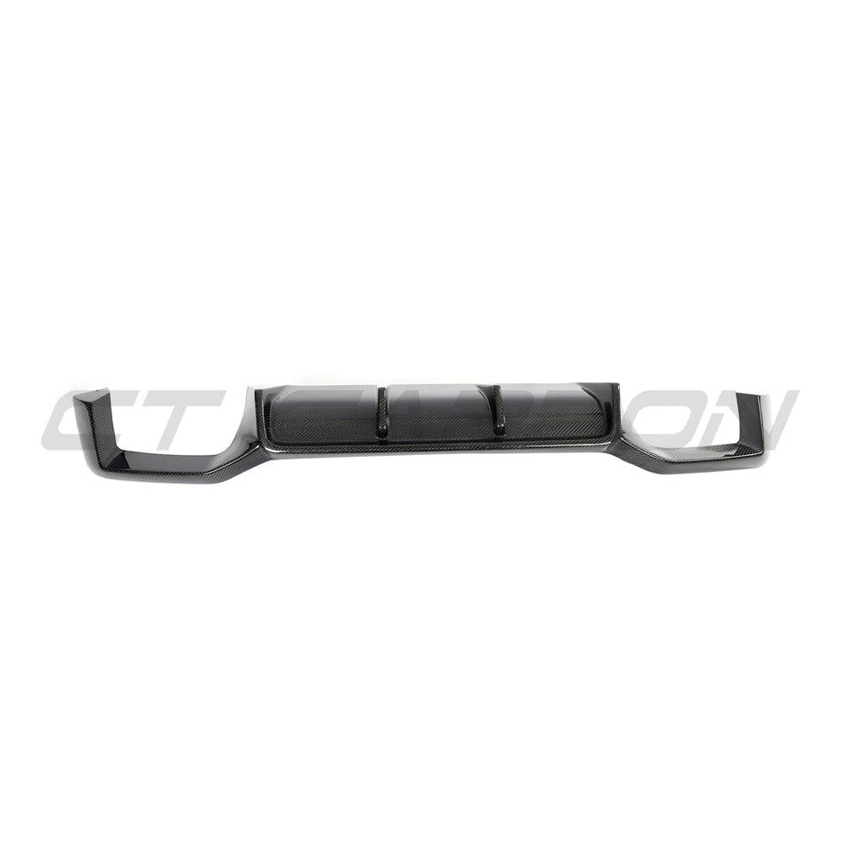 BMW G02 X4 & F98 X4M LCI 2022-2025 CARBON FIBRE DIFFUSER