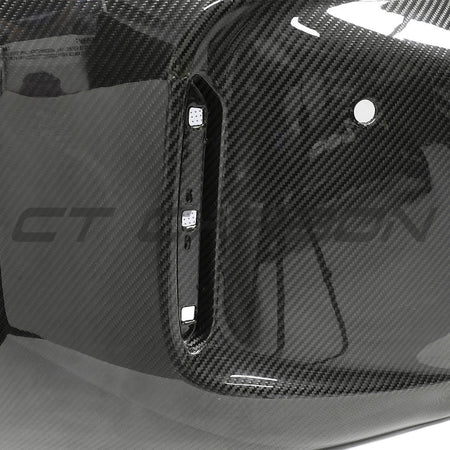 BMW F87 M2/M2C CARBON PRE-PREG FIBRE REAR BUMPER-Bumper-CT CARBON-CT Carbon - High-quality carbon fiber and gloss black aerodynamic parts for premium sports and luxury vehicles.