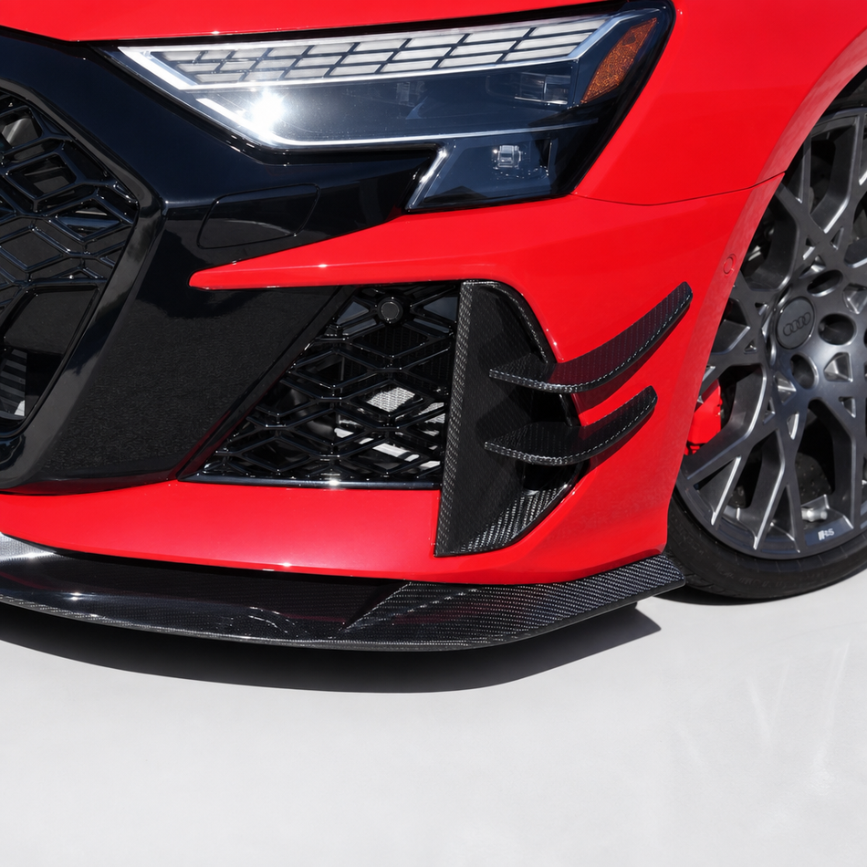 Audi RS3 8Y.5 Front Vent Canards/Wings GT Style