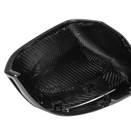 BMW M5 G90, 5 SERIES & i5 M60 G60 PRE-PREG CARBON FIBRE MIRRORS V2 - LHD-Accessories-CT CARBON-CT Carbon - High-quality carbon fiber and gloss black aerodynamic parts for premium sports and luxury vehicles.