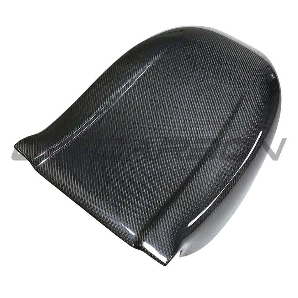 TESLA MODEL Y 2025+ FACELIFT DRY CARBON FIBRE SEAT BACK COVER REPLACEMENT