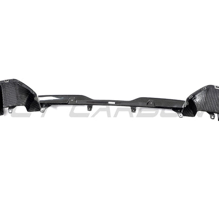 BMW 5 SERIES G60 & i5 2023+ CARBON FIBRE DIFFUSER - MP-Diffuser-CT CARBON-CT Carbon - High-quality carbon fiber and gloss black aerodynamic parts for premium sports and luxury vehicles.