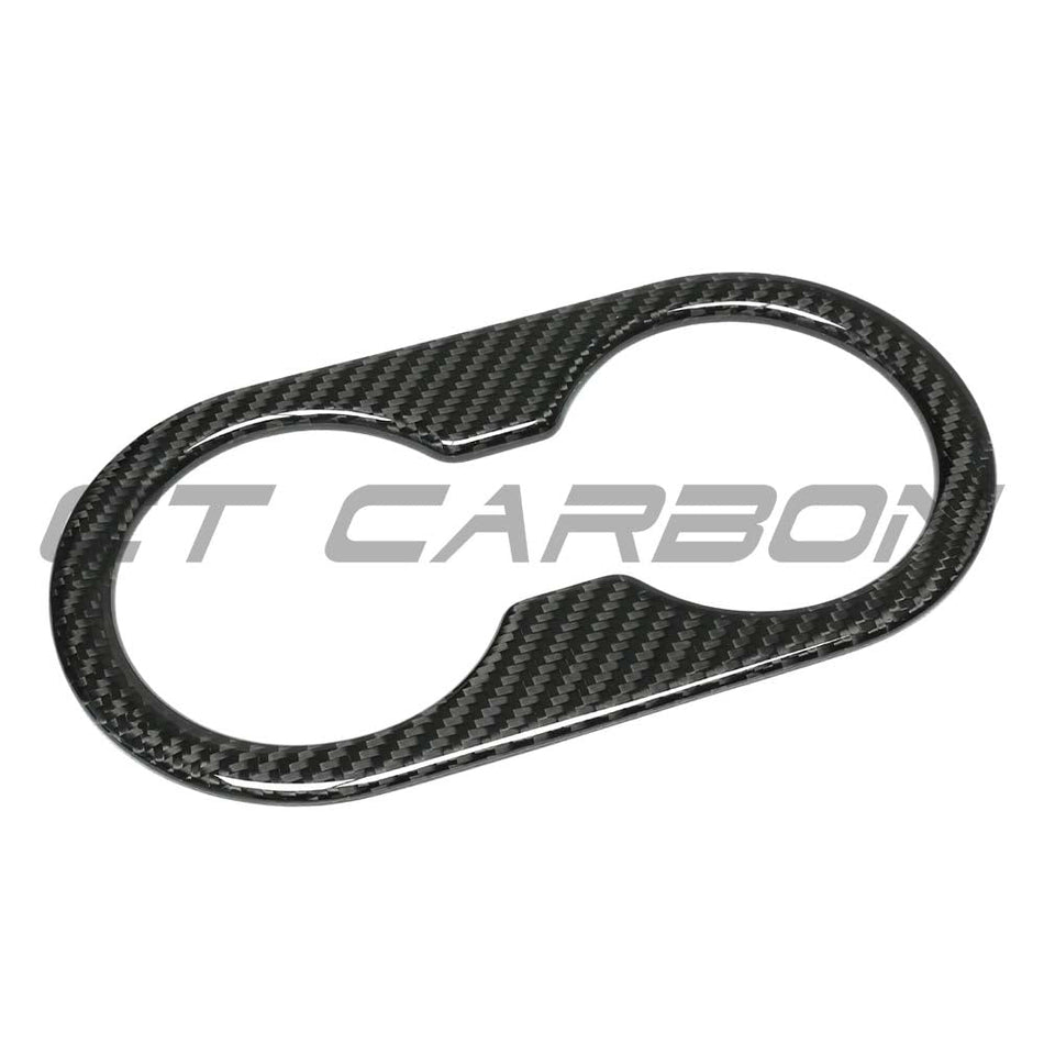 TESLA MODEL Y 2025+ FACELIFT CARBON FIBRE CUP HOLDER COVER