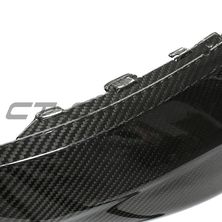 BMW F87 M2/M2C CARBON PRE-PREG FIBRE REAR BUMPER-Bumper-CT CARBON-CT Carbon - High-quality carbon fiber and gloss black aerodynamic parts for premium sports and luxury vehicles.