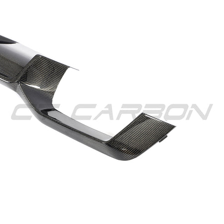 BMW G02 X4 & F98 X4M LCI 2022-2025 CARBON FIBRE DIFFUSER-Diffuser-CT CARBON-CT Carbon - High-quality carbon fiber and gloss black aerodynamic parts for premium sports and luxury vehicles.