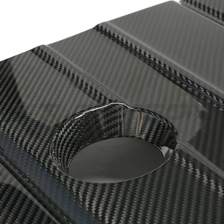 TOYOTA SUPRA A90 3.0T B58 CARBON FIBRE ENGINE COVER-Accessories-CT CARBON-CT Carbon - High-quality carbon fiber and gloss black aerodynamic parts for premium sports and luxury vehicles.