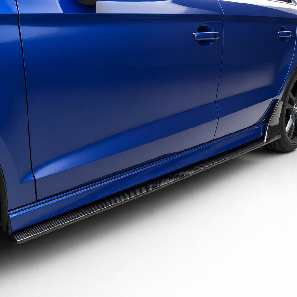Audi S3 8V Carbon Fiber Side Skirts V3