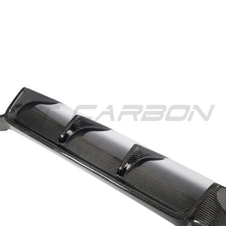 BMW G02 X4 & F98 X4M LCI 2022-2025 CARBON FIBRE DIFFUSER-Diffuser-CT CARBON-CT Carbon - High-quality carbon fiber and gloss black aerodynamic parts for premium sports and luxury vehicles.