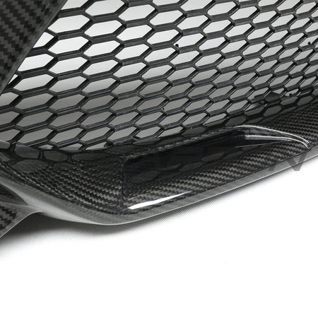 BMW F87 M2C CARBON PRE-PREG FIBRE FRONT BUMPER-Bumper-CT CARBON-CT Carbon - High-quality carbon fiber and gloss black aerodynamic parts for premium sports and luxury vehicles.