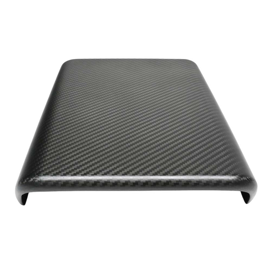 TESLA MODEL Y 2025+ FACELIFT MATTE DRY CARBON ARMREST COVER - V1
