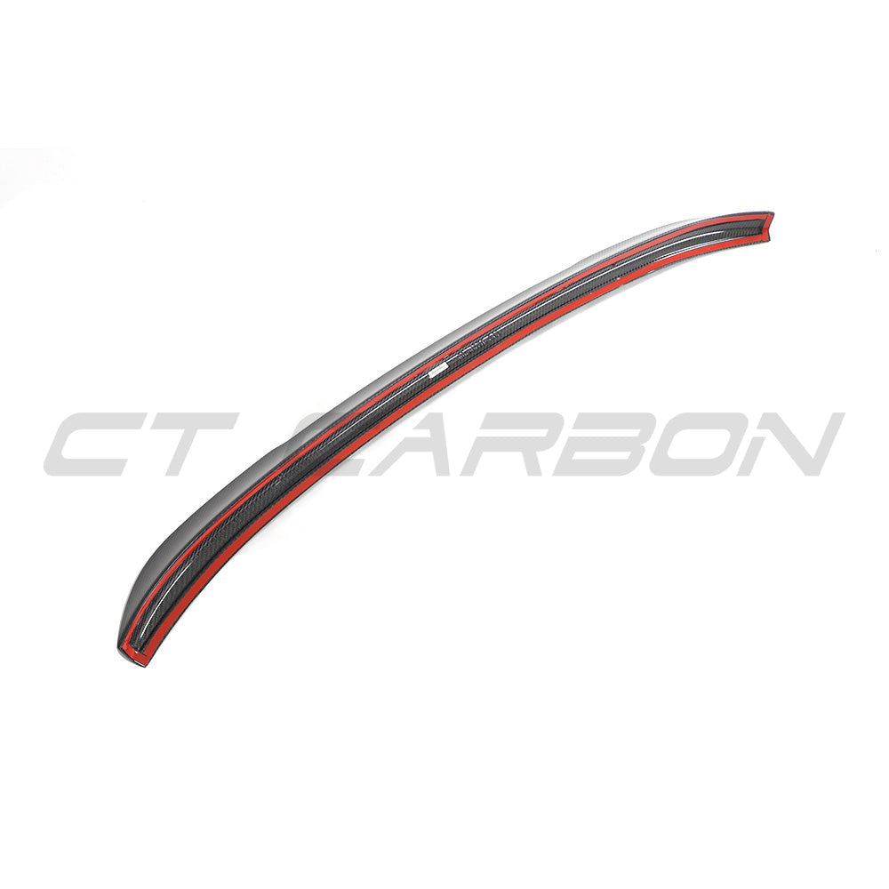 BMW G02 X4 & F98 X4M 2018-2025 CARBON FIBRE SPOILER-Spoiler-CT CARBON-CT Carbon - High-quality carbon fiber and gloss black aerodynamic parts for premium sports and luxury vehicles.