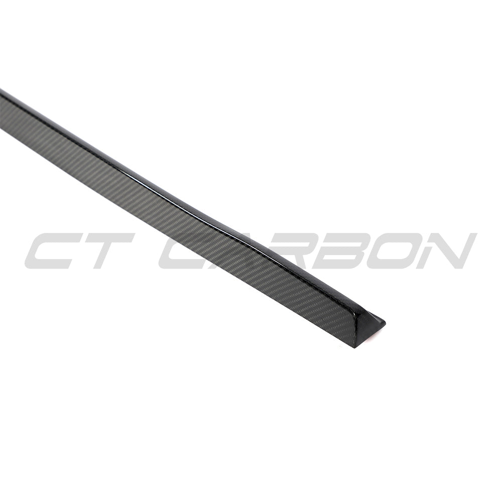 BMW 5 SERIES G60/G61 2024+ CARBON FIBRE SIDE SKIRTS-Side Skirts-CT CARBON-CT Carbon - High-quality carbon fiber and gloss black aerodynamic parts for premium sports and luxury vehicles.