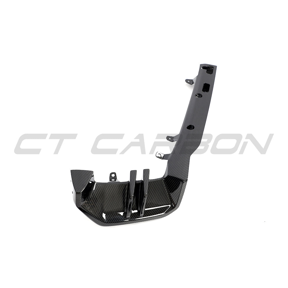 BMW 5 SERIES G60 & i5 2023+ CARBON FIBRE DIFFUSER - MP-Diffuser-CT CARBON-CT Carbon - High-quality carbon fiber and gloss black aerodynamic parts for premium sports and luxury vehicles.