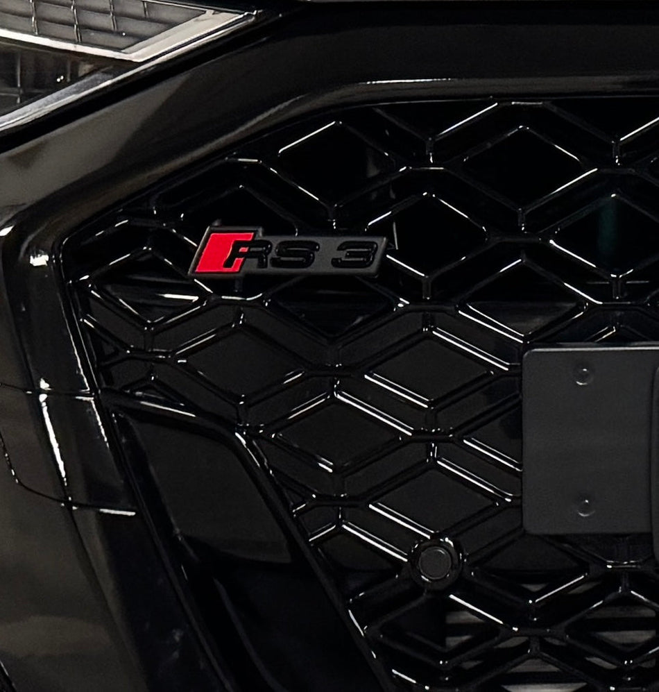 Audi RS3 8Y.5 2025 Badge/Emblem Holder (Badge NOT included)