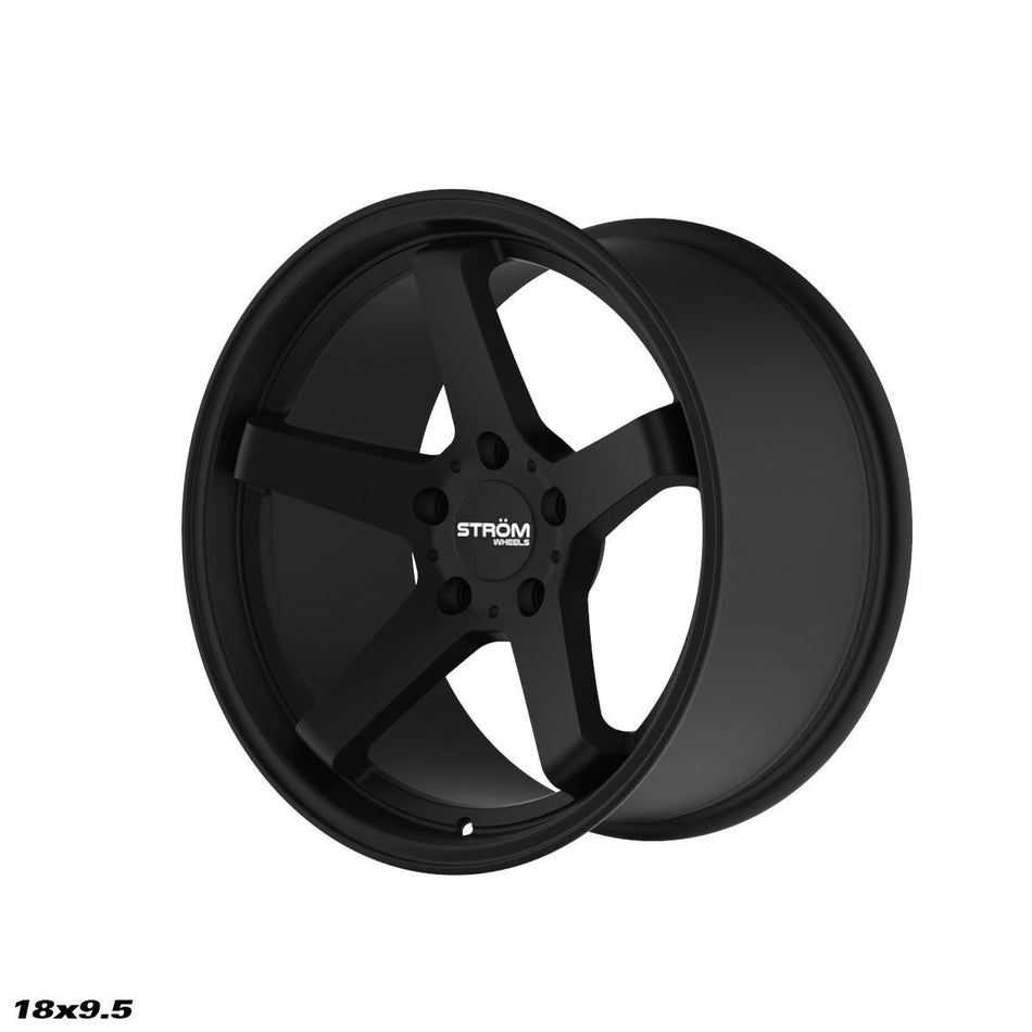 STROM DS-35 18x9.5 ET18 5x120 Satin Black