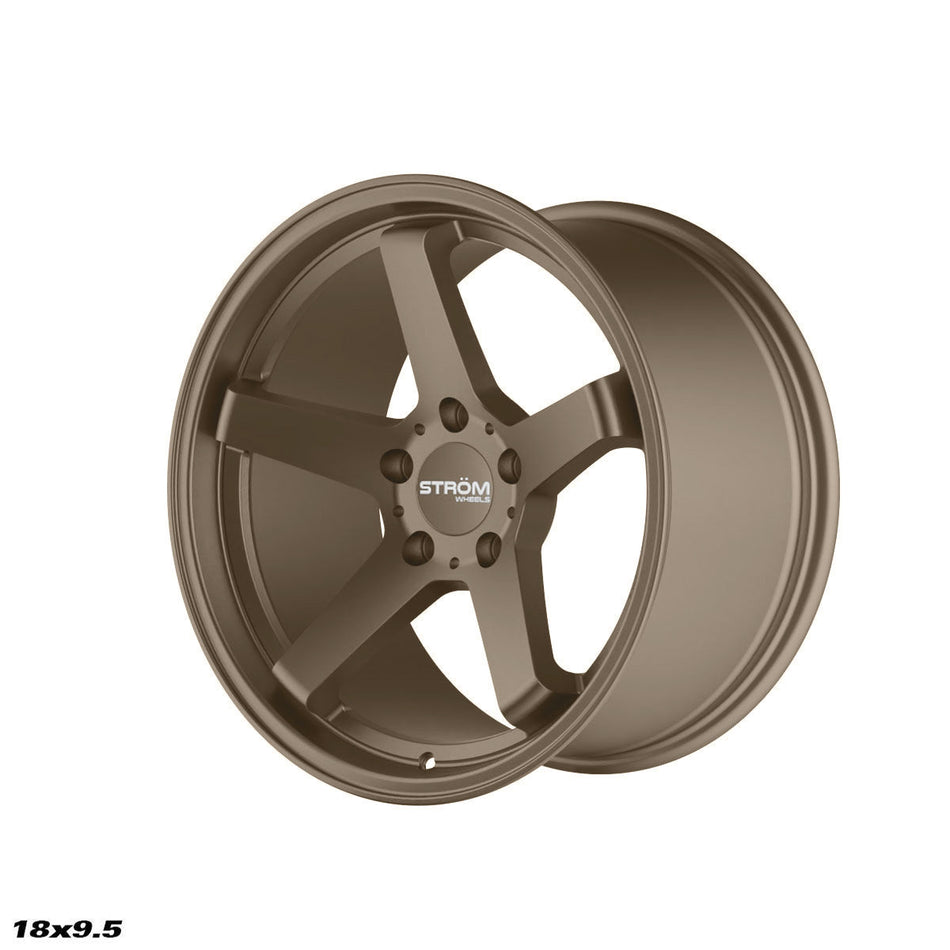 STROM DS-35 18x9.5 ET18 5x114.3 Satin Bronze