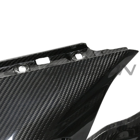 BMW F87 M2C CARBON PRE-PREG FIBRE FRONT BUMPER-Bumper-CT CARBON-CT Carbon - High-quality carbon fiber and gloss black aerodynamic parts for premium sports and luxury vehicles.