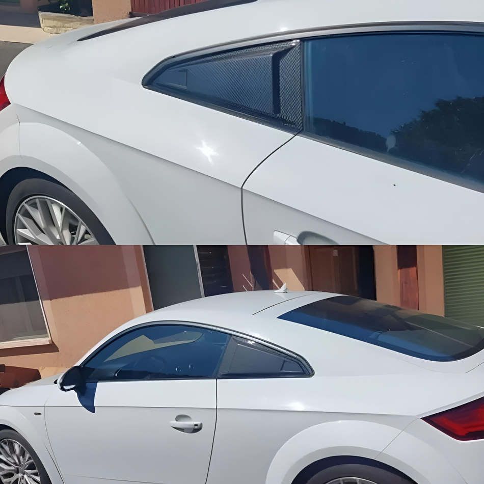 Audi TT/TTS/TTRS 8S Carbon Fiber Rear QTR glass Window Scoops