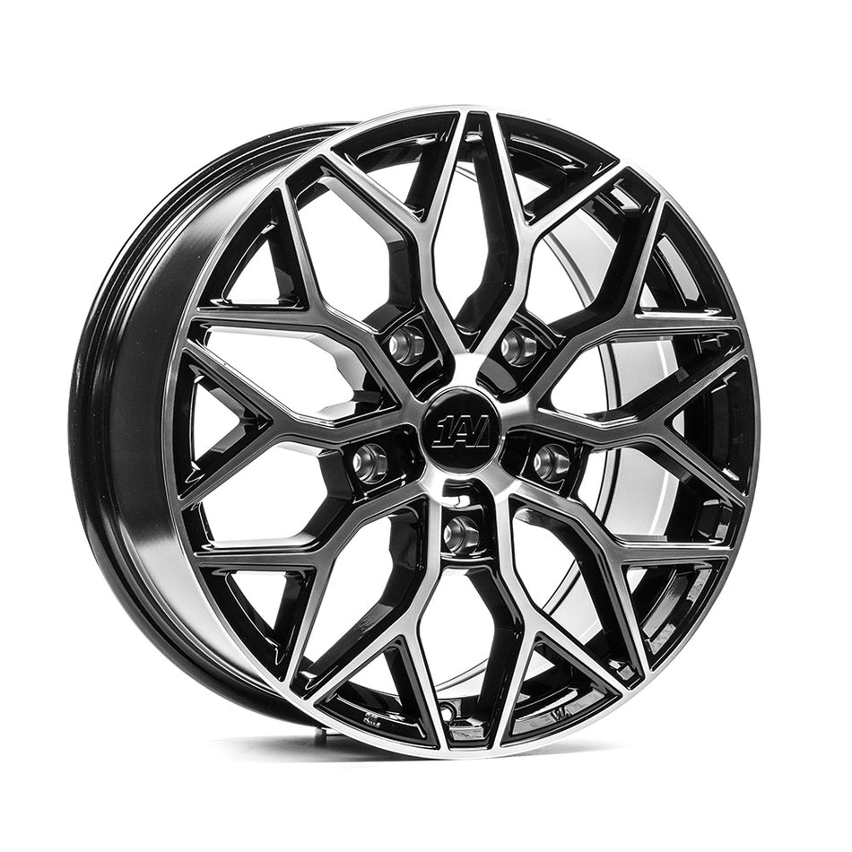 1AV ZX12T 18x8 ET50 5x160 Gloss Black & Polished