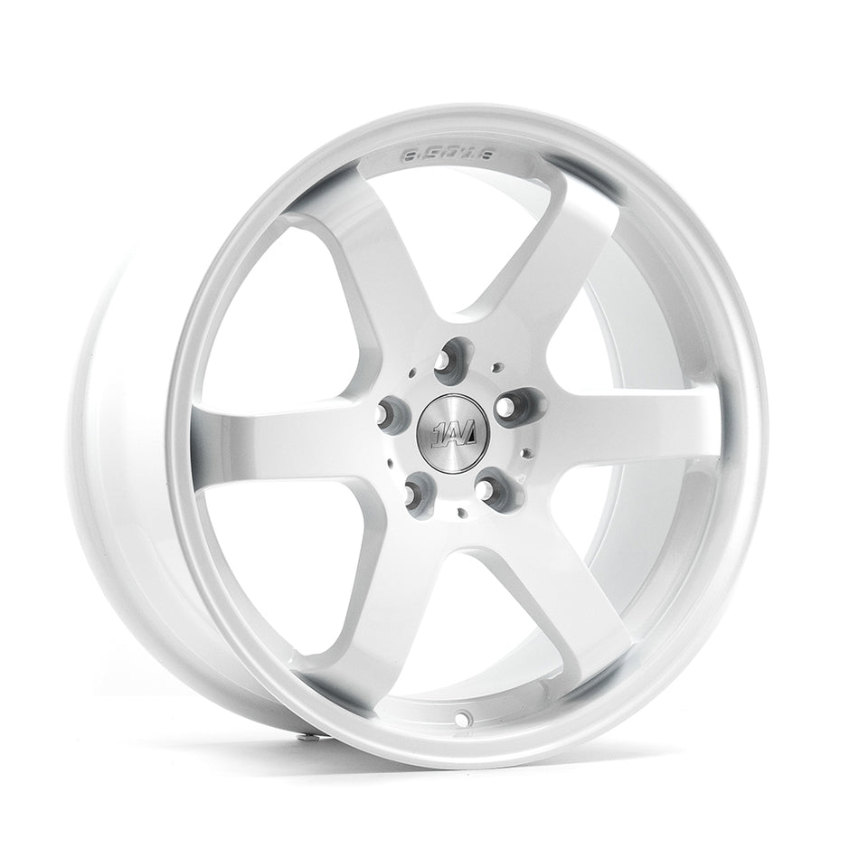 1AV ZX6 18x8.5 ET40 5x100 Gloss White