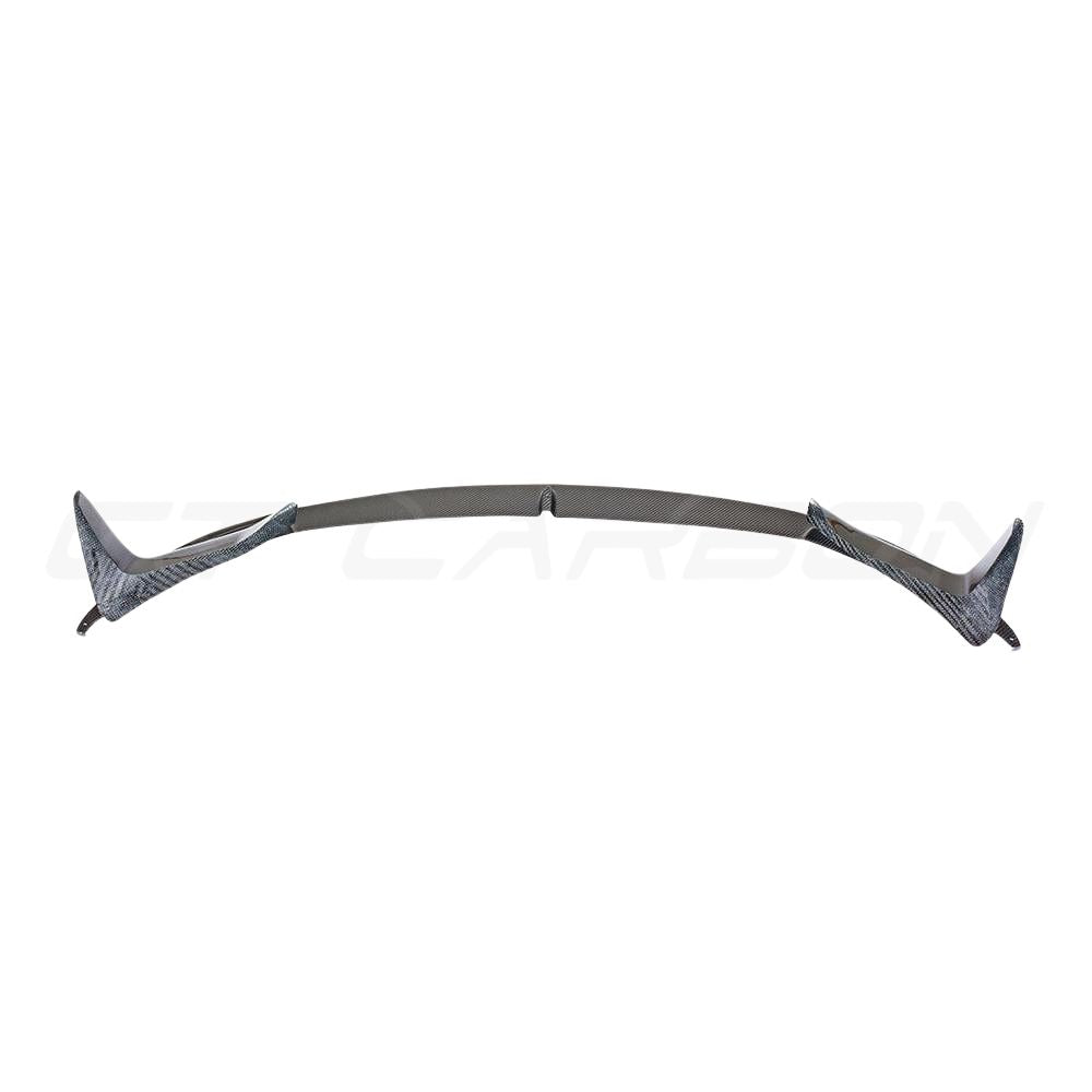 BMW M3/M4 (F80 F82 F83) CARBON FIBRE SPLITTER (NO CANARDS) - MP STYLE-Splitter-CT CARBON-CT Carbon - High-quality carbon fiber and gloss black aerodynamic parts for premium sports and luxury vehicles.