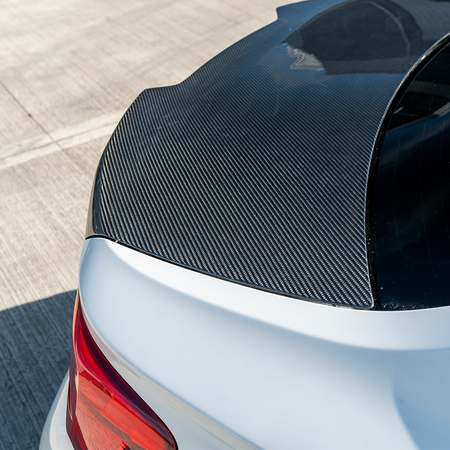 BMW M2 / M2C F87 & F22 2 SERIES CARBON FIBRE BOOTLID - MP STYLE-Bootlid-CT CARBON-CT Carbon - High-quality carbon fiber and gloss black aerodynamic parts for premium sports and luxury vehicles.