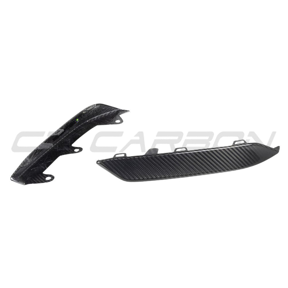 BMW M8 F91/F92/F93 2019+ CARBON FIBRE LOWER FRONT BUMPER TRIM