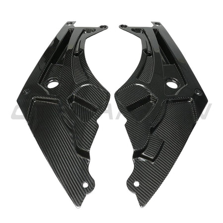 BMW M3 & M4 G80/G81/G82/G83 CARBON FIBRE HEADLIGHT COVER-Accessories-CT CARBON-CT Carbon - High-quality carbon fiber and gloss black aerodynamic parts for premium sports and luxury vehicles.