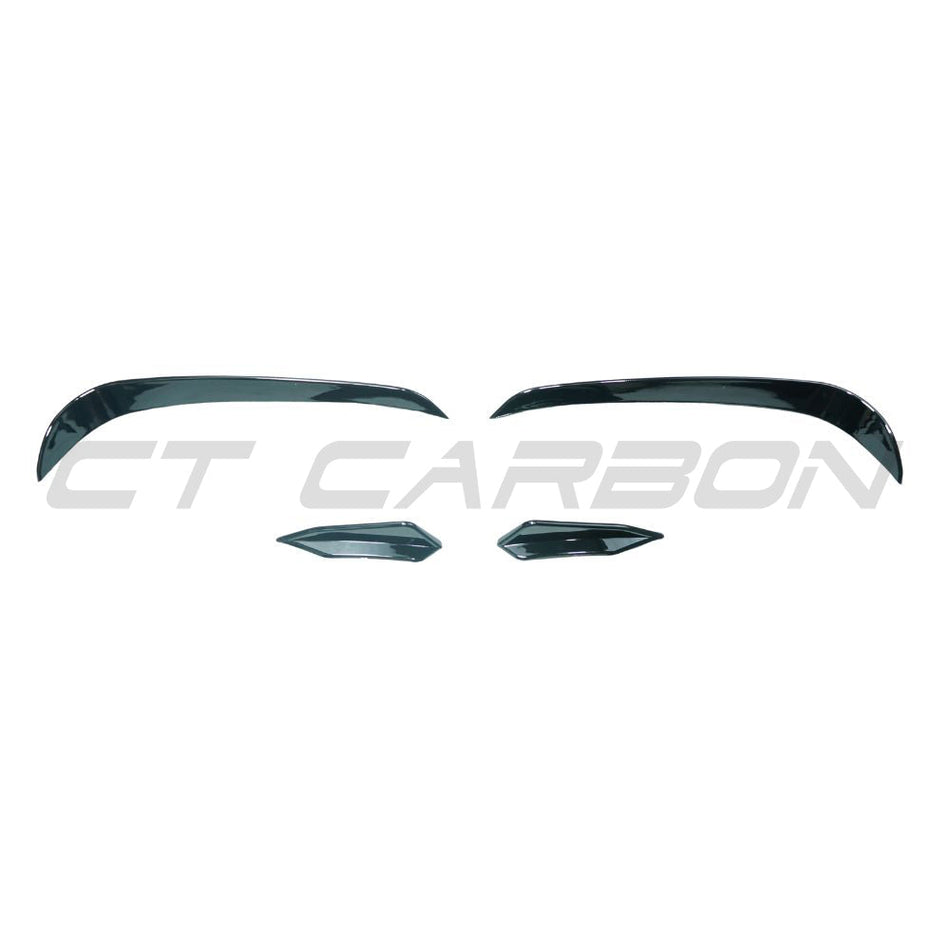 VOLKSWAGEN GOLF R MK7 2013-2017 GLOSS BLACK CANARDS