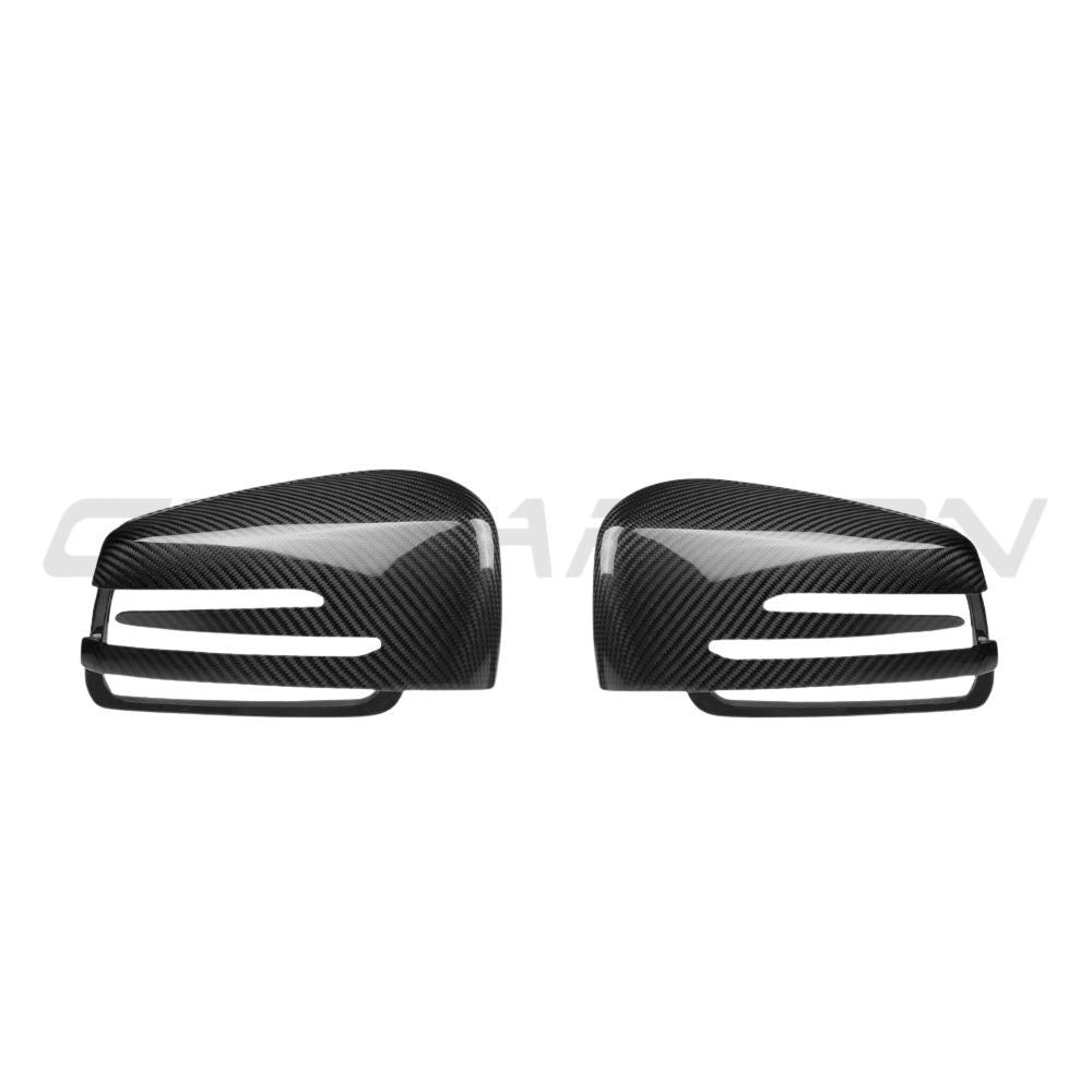 BMW G Class W463 CARBON FIBRE MIRROR COVER - OEM STYLE-Accessories-CT CARBON-CT Carbon - High-quality carbon fiber and gloss black aerodynamic parts for premium sports and luxury vehicles.