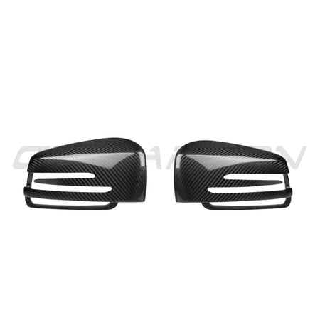 BMW G Class W463 CARBON FIBRE MIRROR COVER - OEM STYLE-Accessories-CT CARBON-CT Carbon - High-quality carbon fiber and gloss black aerodynamic parts for premium sports and luxury vehicles.
