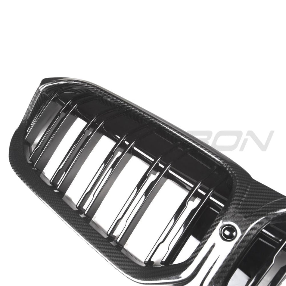 BMW 3 SERIES G20/G21 LCI 2022+ CARBON FIBRE DOUBLE SLAT GRILLE