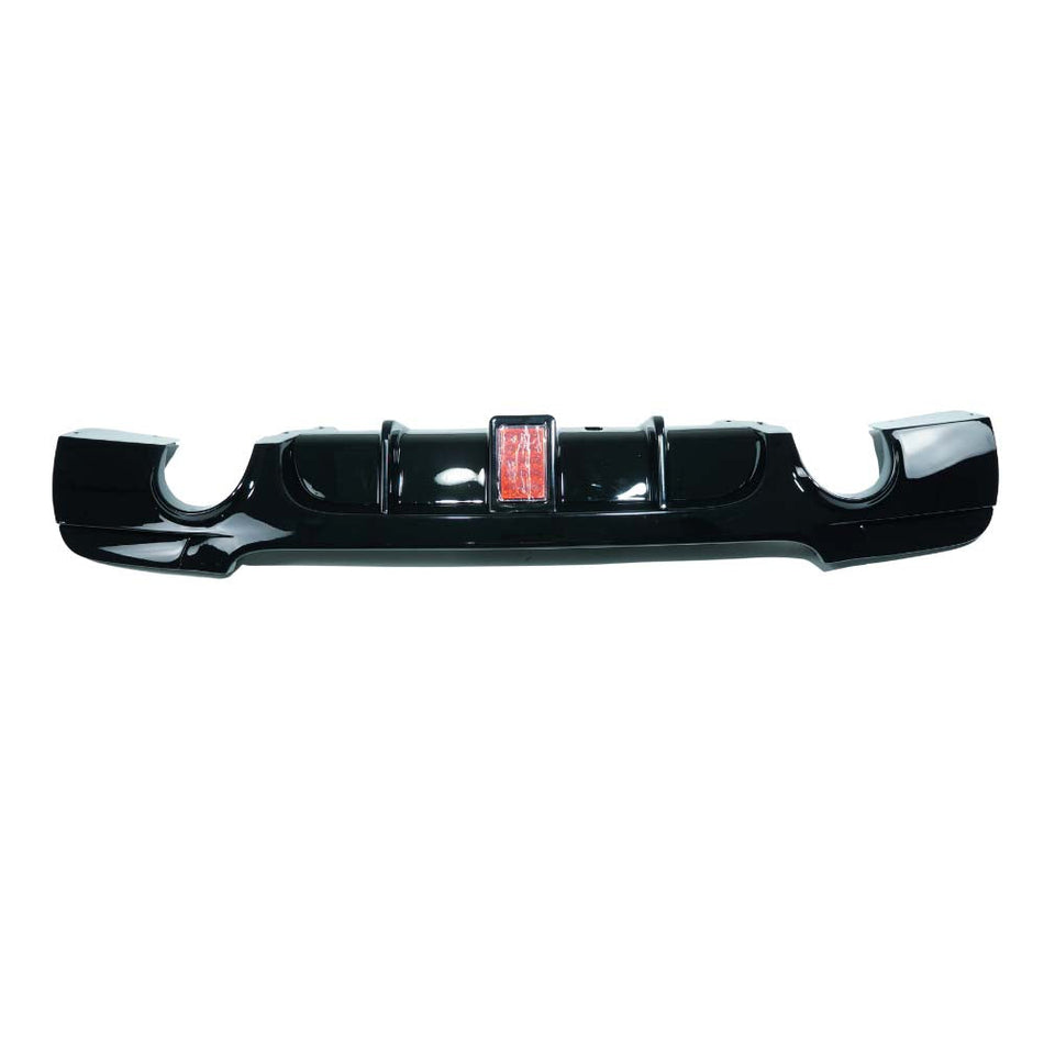 BMW 3 SERIES E92/E93 2006-2013 GLOSS BLACK LED DIFFUSER - DUAL EXIT