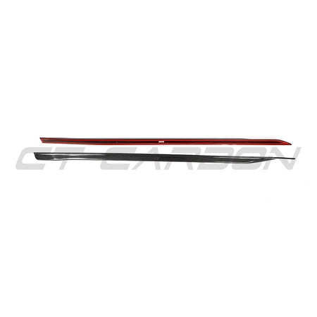 BMW 5 SERIES G60/G61 2024+ CARBON FIBRE SIDE SKIRTS-Side Skirts-CT CARBON-CT Carbon - High-quality carbon fiber and gloss black aerodynamic parts for premium sports and luxury vehicles.