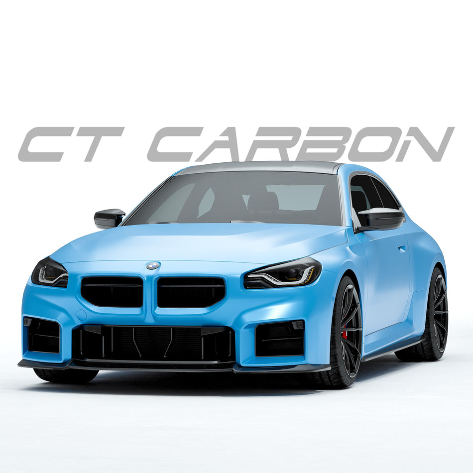 BMW G87 M2 CARBON FIBRE SPLITTER - CT DESIGN