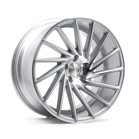 1AV ZX1 19x8.5 ET40 5x120 Gloss Silver & Polished