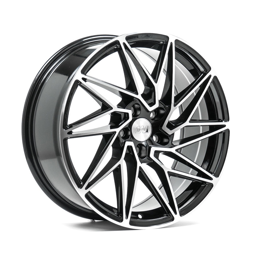 1AV ZX10 18x8 ET40 5x120 Gloss Black & Polished