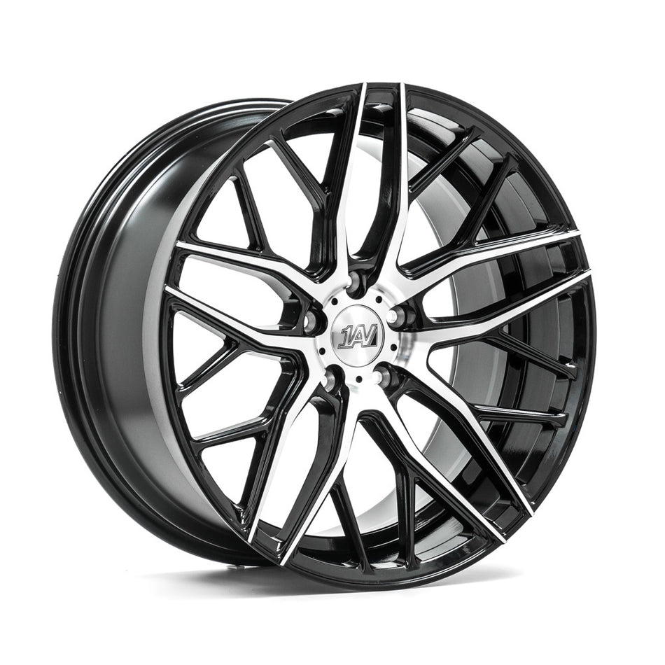 1AV ZX11 20x8.5 ET35 5x120 Gloss Black & Polished