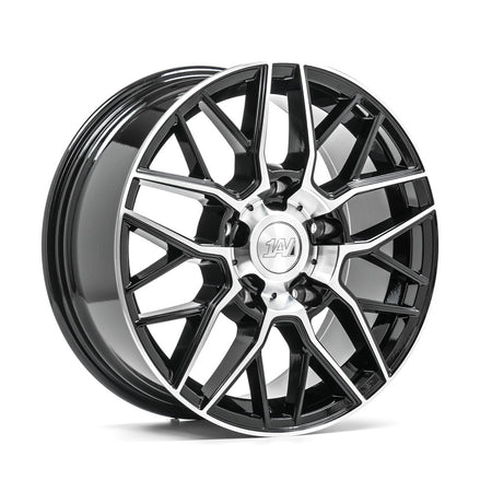1AV ZX11T 18x8 ET50 5x160 Gloss Black & Polished