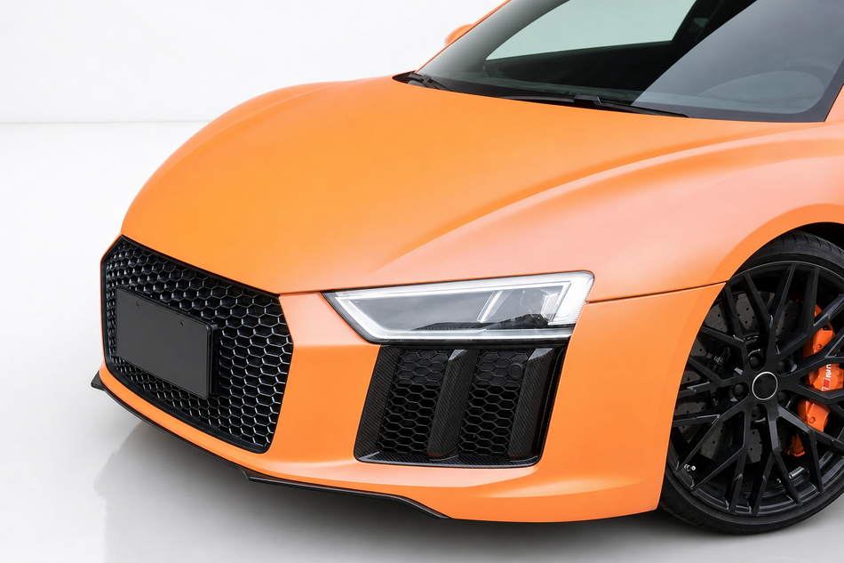 Audi R8 4S Carbon Fiber Front Splitter Lip