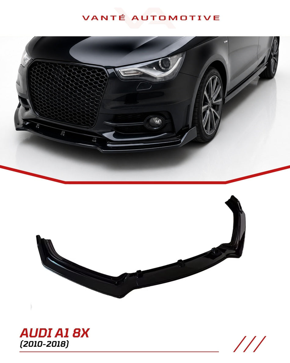 Audi A1 8X 3-Piece Front Splitter
