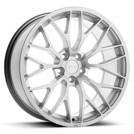 1Form Edition 1 18x8.5 ET35-45 5xBLANK Brushed Pure Silver