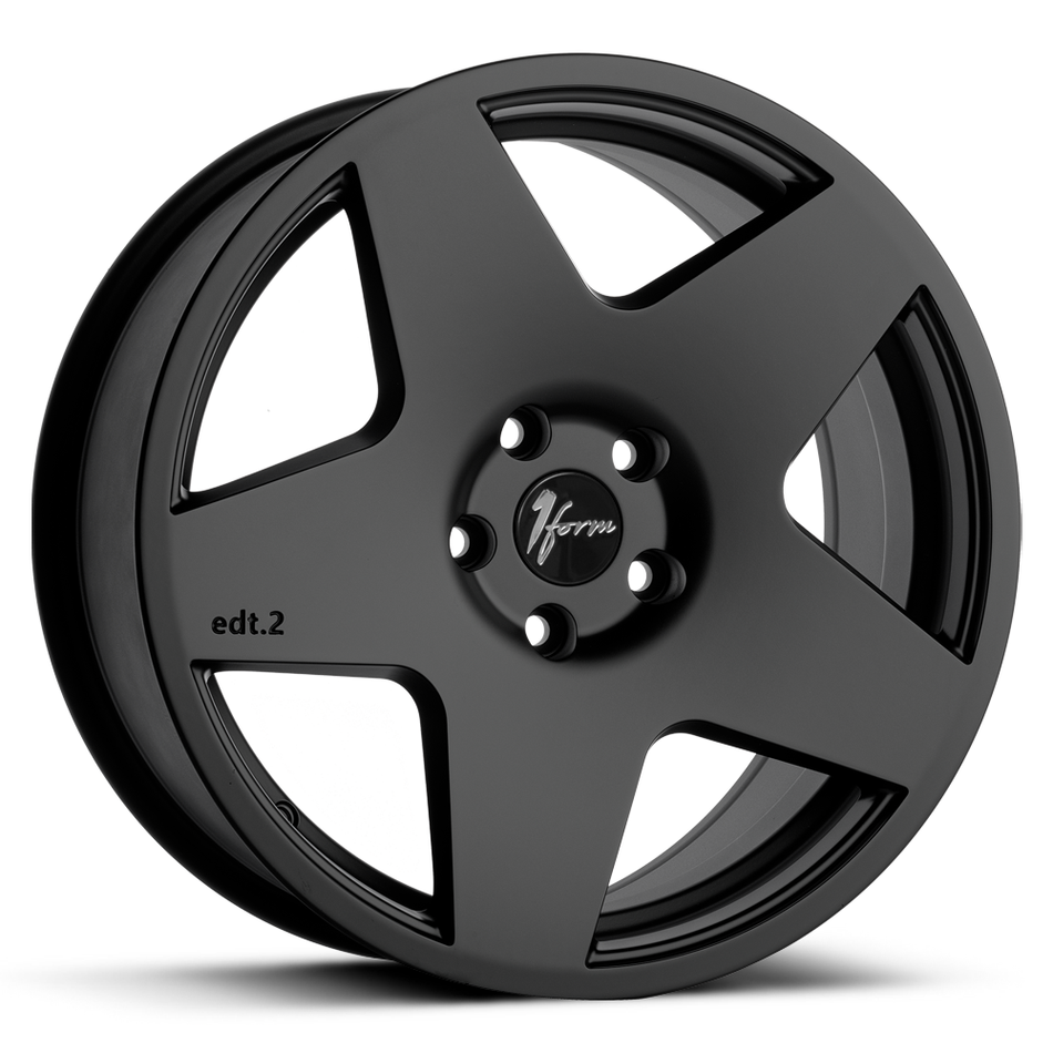 1Form Edition.2 (EDT.2) 18x8.5 ET42 5x114.3 Matt Black