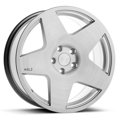 1Form Edition.2 (EDT.2) 18x8.5 ET42 5x114.3 Brushed Pure Silver