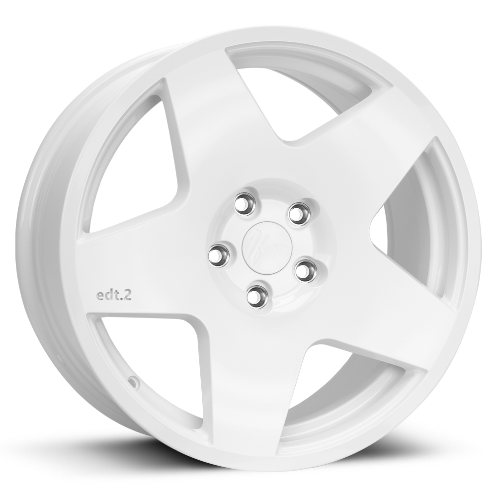 1Form Edition.2 (EDT.2) 18x8.5 ET35-45 5xBLANK Rally White