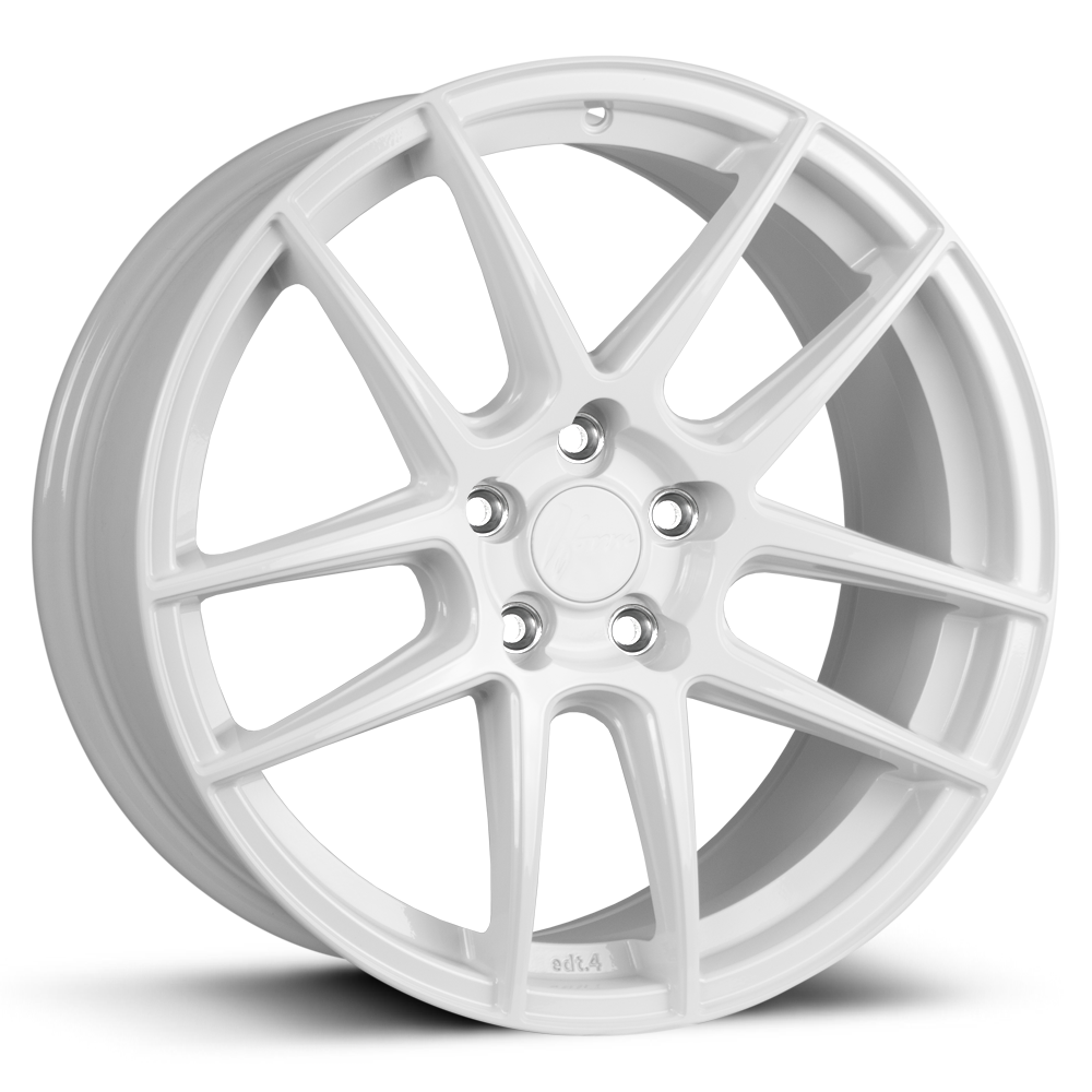1Form Edition.4 (EDT.4) 18x8.5 ET30-45 5xBLANK Rally White