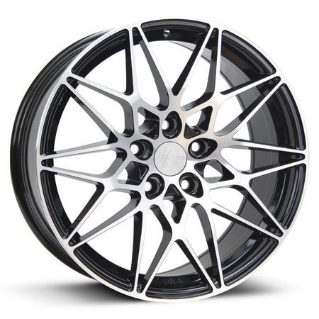 1Form Edition.6 (EDT.6) 18x8.5 ET42 5x120 Gloss Black with Polished Face